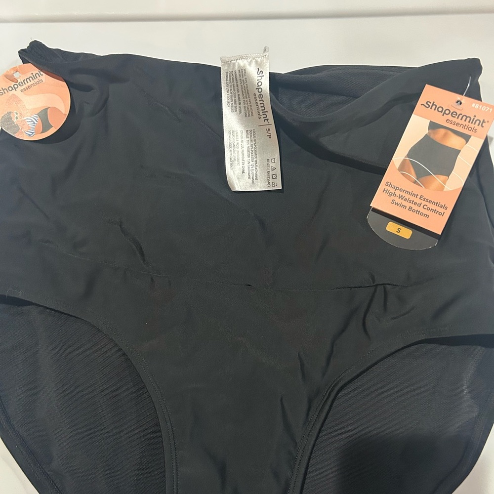 Shapermint Essentials Black High-Waist Brief